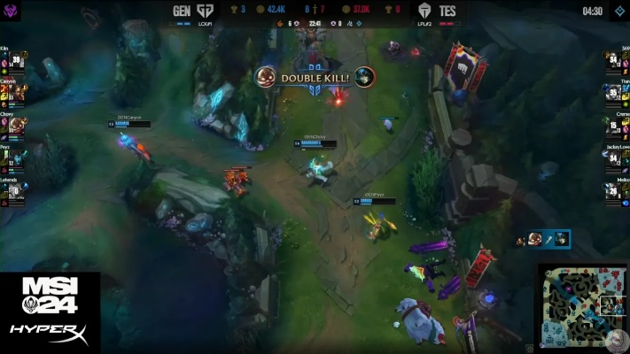 TES败北陷困境，全力拼搏仍难敌GENG，2-2战局再起波澜