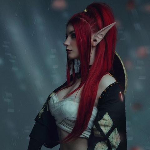 抖音COS达人完美还原蒂法！国内博主演绎经典，还原度爆表！