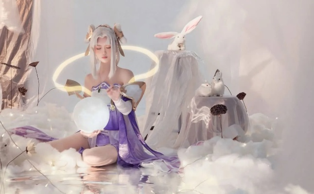 《王者荣耀》COS嫦娥争议升级，十年庆典毁人设引玩家热议，创新演绎再引关注