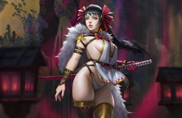 美少女力破困境，武士少女独领风骚