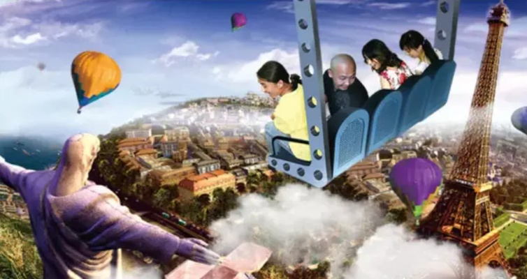 旋转飞跃，仙境冒险，别让头部触地