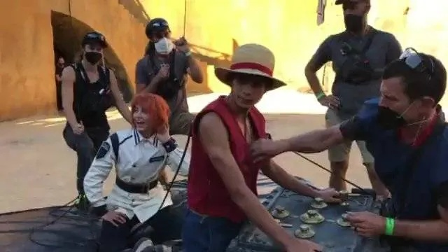 娜美真人版片场幕后曝光，揭秘海贼王新视角