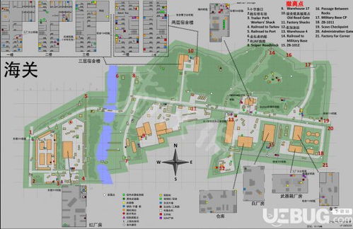 《逃离鸭科夫》全笔记攻略地图，深度解析隐藏宝藏位置