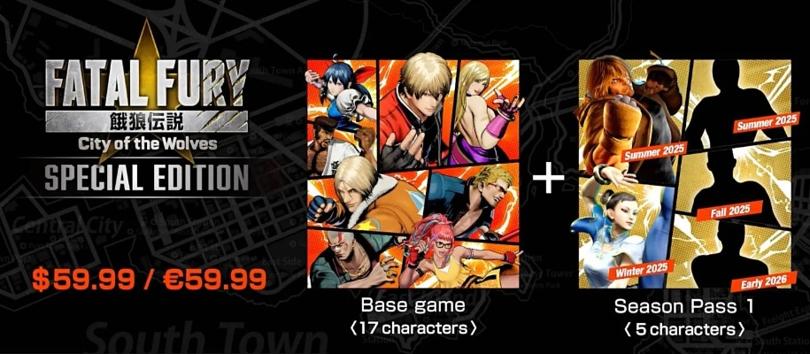 《群狼之城》SidneySamson联动，探寻《饿狼传说》新篇章