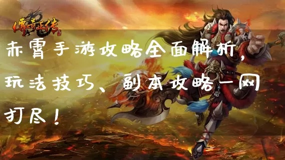 赤霄秘技全解析：高效玩法攻略大揭秘