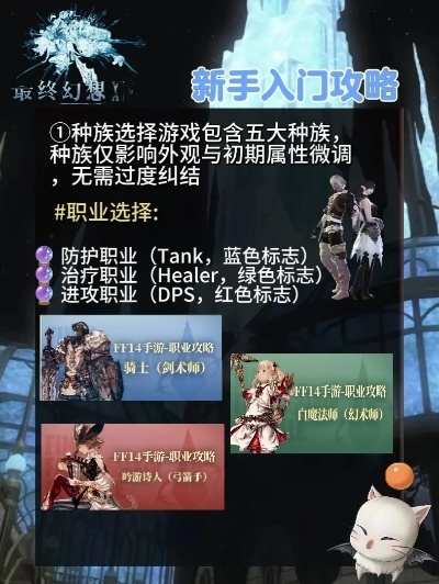 《FF14水晶世界全职业深度解析，手游新职业特色抢先看》