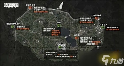 《暗区突围》农场跑酷攻略：揭秘无限点位布局技巧
