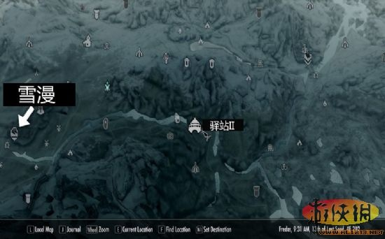 寒霜妖蛆弓寻获攻略，上古卷轴4独特装备位置速查