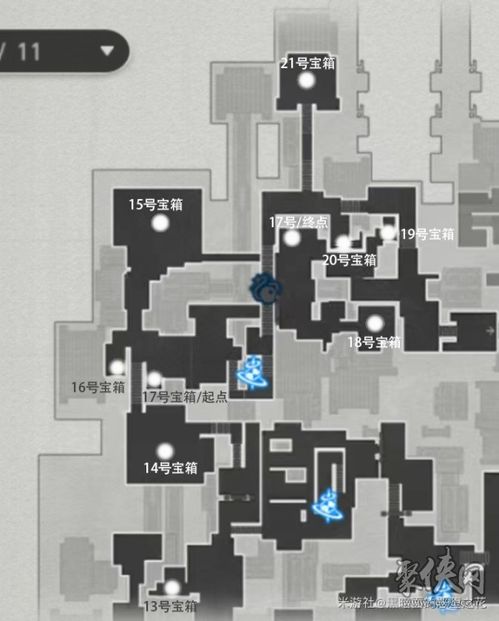 《崩坏星穹铁道》黎明云崖宝藏攻略：宝箱分布全解析