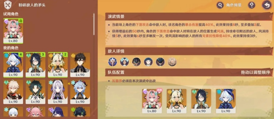 荣花演武阵容优化指南：打造《原神》荣花竞捷之争新策略