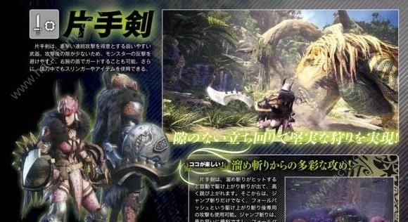 《怪物猎人荒野》新手必看：片手剑基础操作与进阶技巧解析