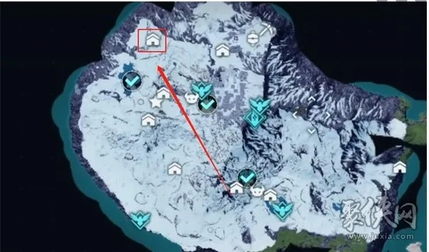 《荒野猎人》冰雾断崖矿脉攻略：雪山矿石采集路线全解析