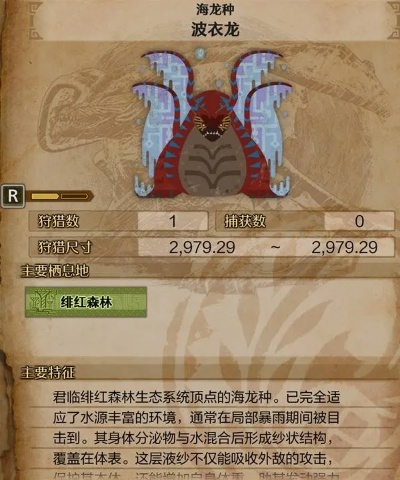 《荒野斩斧波衣龙样式解析与攻略路线全揭秘》