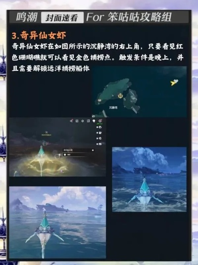 《鸣潮》老人鱼海鱼王攻略：高效全收集秘籍大公开