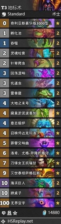 炉石传说地标术卡组攻略：深度解析全新构筑技巧