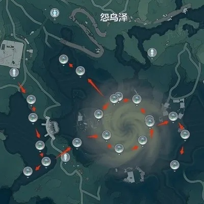 《鸣潮》礼花蒴攻略：高效采集路线与点位解析新技巧