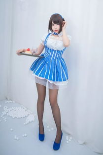 巨乳白皙艾什莉化身《妮姬》莉贝雷利奥，独家揭秘Cosplay新风尚