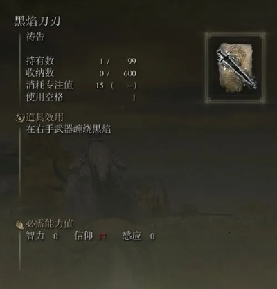 艾尔登法环黑刀获取攻略：解锁神秘黑刀的独门秘籍