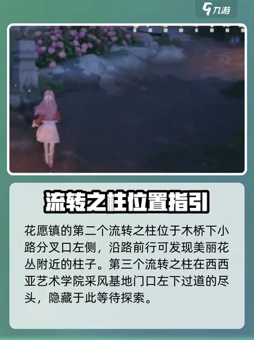 《无限暖暖》全图传送点解析，揭秘流转之柱位置攻略