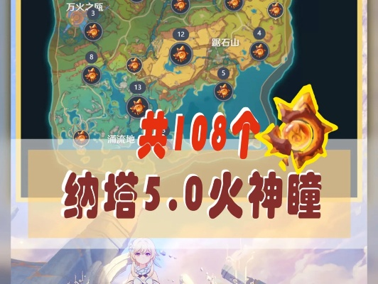 《原神》5.2火神瞳全搜集攻略：火神瞳位置速查秘籍