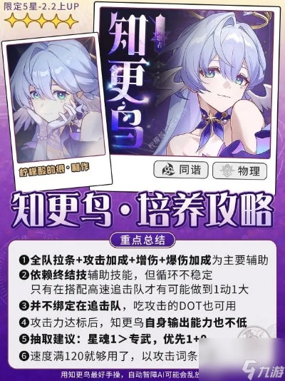 《崩坏星穹铁道》2.6知更鸟养成秘籍，高效提升战力攻略解析