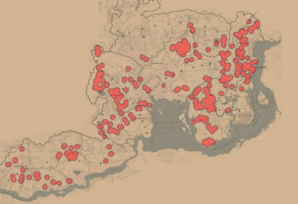 荒野大镖客1动物分布攻略，大表哥1专家猎人挑战技巧解析