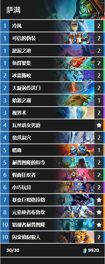 炉石进化萨新攻略：揭秘高效构筑秘籍