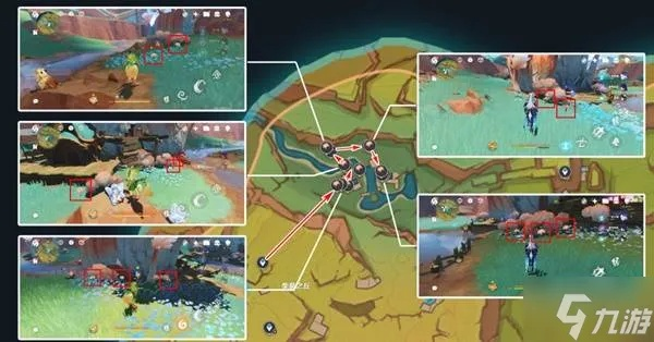 《原神》探秘灼灼彩菊，点位攻略大揭秘！