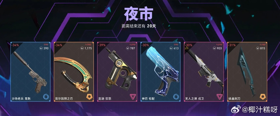 《无畏契约》国服第五期夜市皮肤盘点：性价比之选推荐！