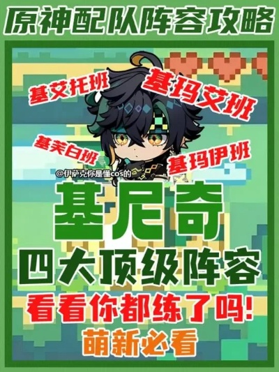 基尼奇配队攻略：打造最强阵容，解锁全新价值！