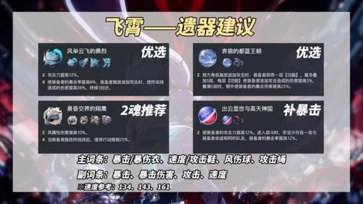 《崩坏星穹铁道》飞霄攻略：2.5版培养秘籍，装备搭配与队伍推荐深度解析