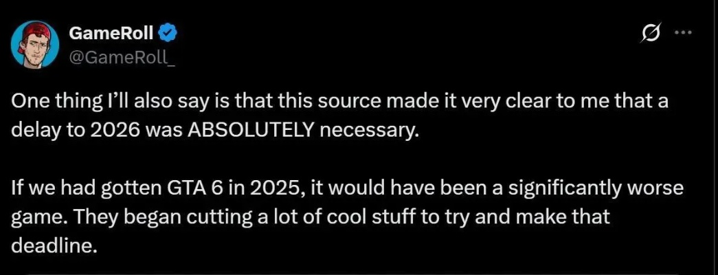 CDPR调侃GTA6延期引众怒：玩笑开过头，玩家权益何在？