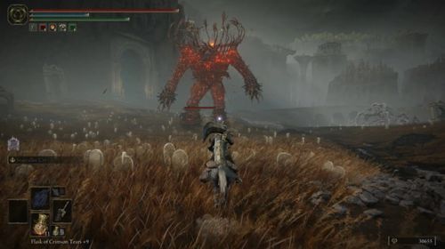 《艾尔登法环》DLC燃炉面具攻略：黄金树之影铁腿柳条人打法解析