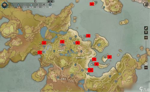 安卡什峡谷宝箱藏宝图，探秘《塔瑞斯世界》新奇境