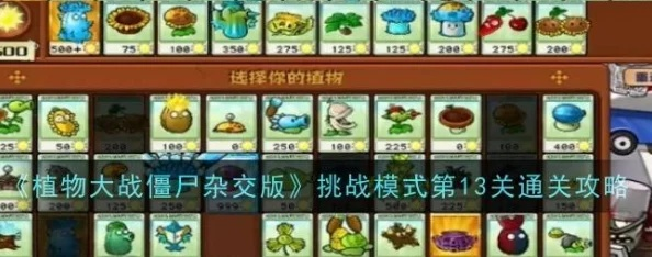 植物杂交新攻略：揭秘53关植物僵尸高效打法