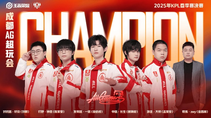 KPL荣耀再续！成都AG超玩会2025年夺冠传奇新篇章