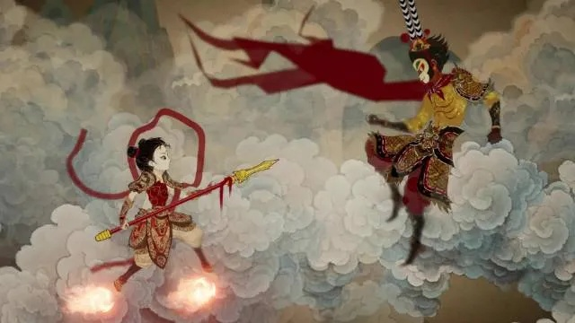 皮影画风惊艳亮相，《哪吒后传》横板动作demo引期待