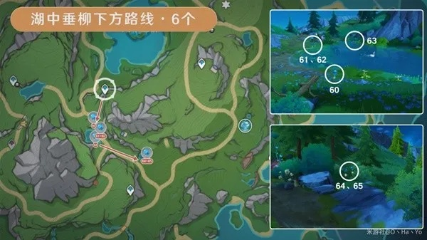 《原神》湖光铃兰高效采集攻略，解锁神秘新价值