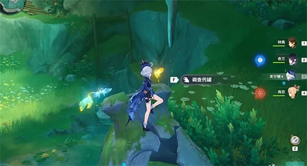 彩蝶翩然谷中行，探秘原神新奇境