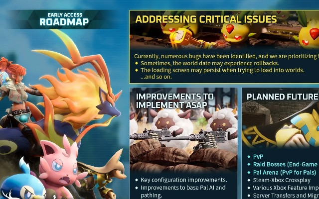 《帕鲁后黑奴宝可梦》11.11农场幻兽新纪元发售