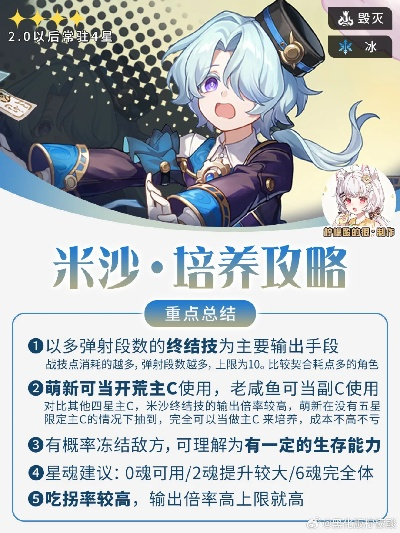 《崩坏星穹铁道》米沙培养攻略：光锥选择新攻略，高效提升实力