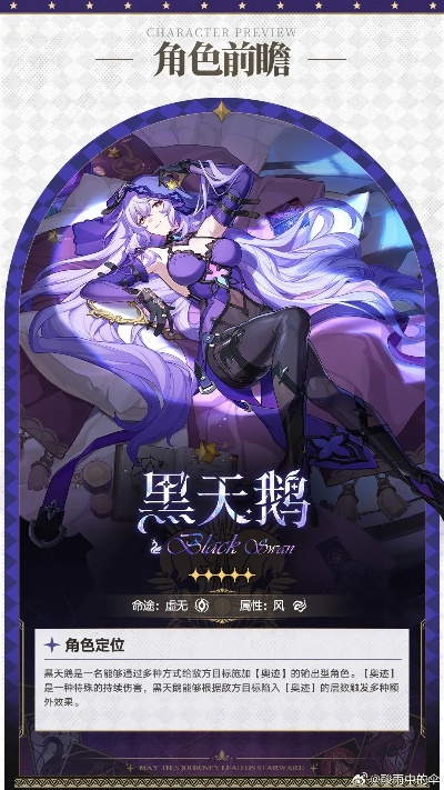 《崩坏星穹铁道》黑天鹅前瞻：深度解析高效培养秘籍，解锁新价值