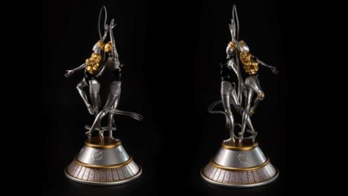 原子之心双生舞伶手工雕艺珍品鉴赏