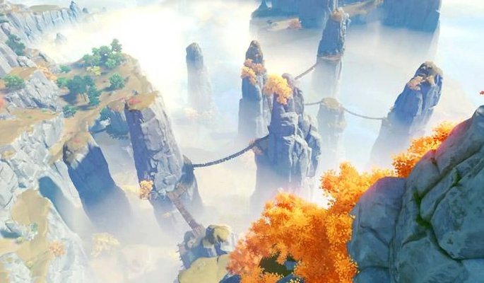 璃月风光尽收眼底，17大观景点秘境揭秘攻略