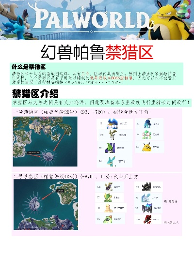 《幻兽帕鲁》禁猎区探秘：帕鲁分布与禁猎奥秘揭晓