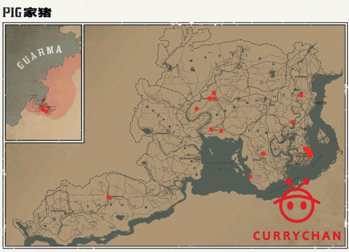 《荒野大镖客2》高清地图攻略，深度解析新视角