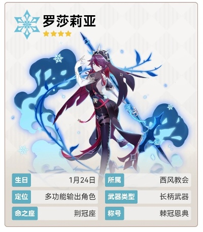 《原神》罗莎莉亚武器圣遗物攻略，落落莓高效收集秘籍大公开