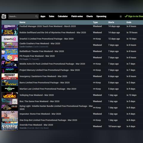 Steam喜加一狂欢来袭，盘点海量免费游戏大放送！
