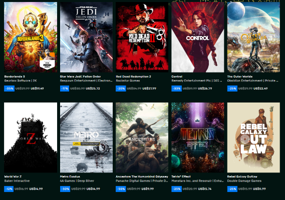 Epic圣诞大礼揭晓：免费游戏盛宴来袭