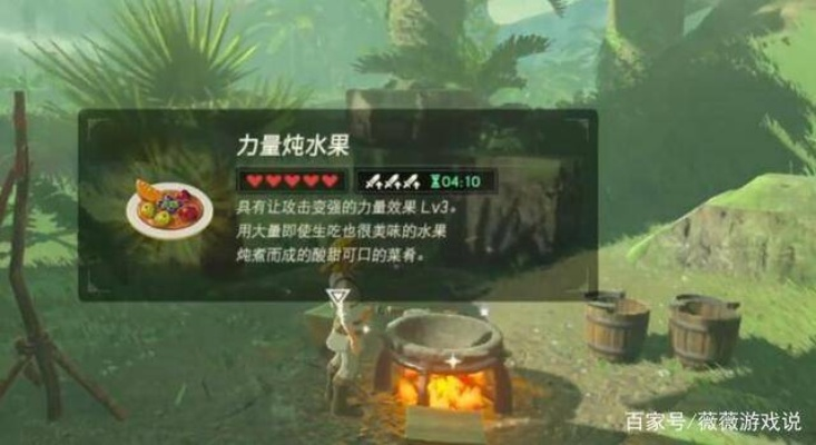 《荒野秘境药水料理全攻略：解锁塞尔达传说新境界》